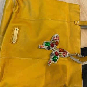 Betsey Johnson Yellow Purse